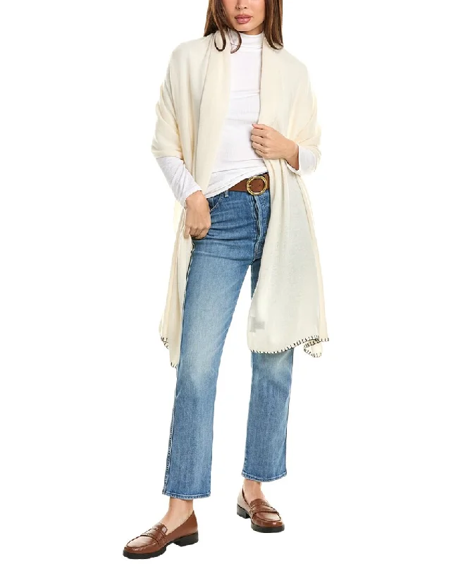 High - Low Hem Women's Cashmere - Blended SweatersForte Cashmere Travel Cashmere Wrap High - Low Hem Women's Cashmere - Blended SweatersForte Cashmere Travel Cashmere Wrap
