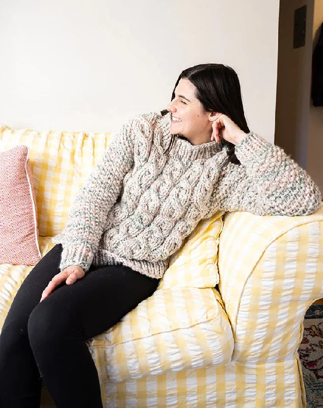 Plus Size Women's Side - Slit Sweaters in Bold SolidsFree Corlears Cable Sweater Pattern Plus Size Women's Side - Slit Sweaters in Bold SolidsFree Corlears Cable Sweater Pattern