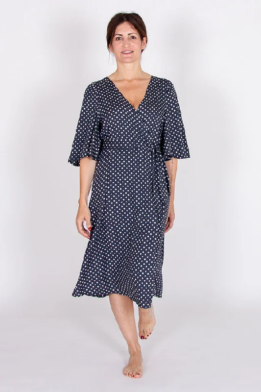 Plus Size Women's Long Sleeve Cable Knit Sweater DressesI AM Patterns Octarine Wrap Dress Plus Size Women's Long Sleeve Cable Knit Sweater DressesI AM Patterns Octarine Wrap Dress