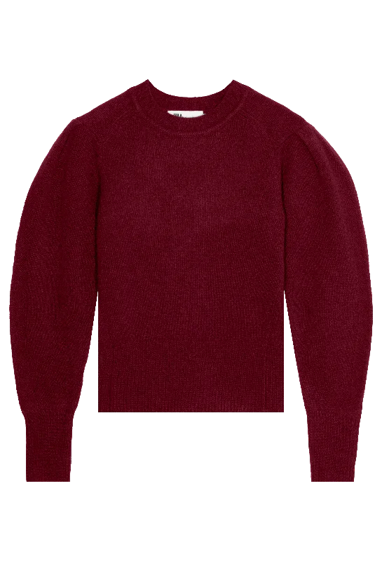 Puff Sleeve Crewneck