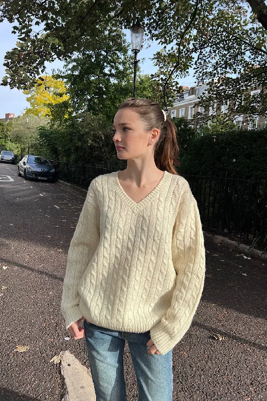Boat Neck Women's Merino Wool Sweaters in Neutral ShadesNikki Wool Sweater