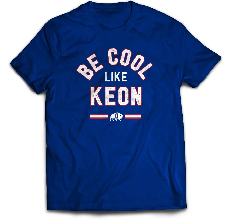 Striped Women T Shirt in a Classic PatternBe Cool like Keon - Royal Blue - Adult T-shirt Striped Women T Shirt in a Classic PatternBe Cool like Keon - Royal Blue - Adult T-shirt