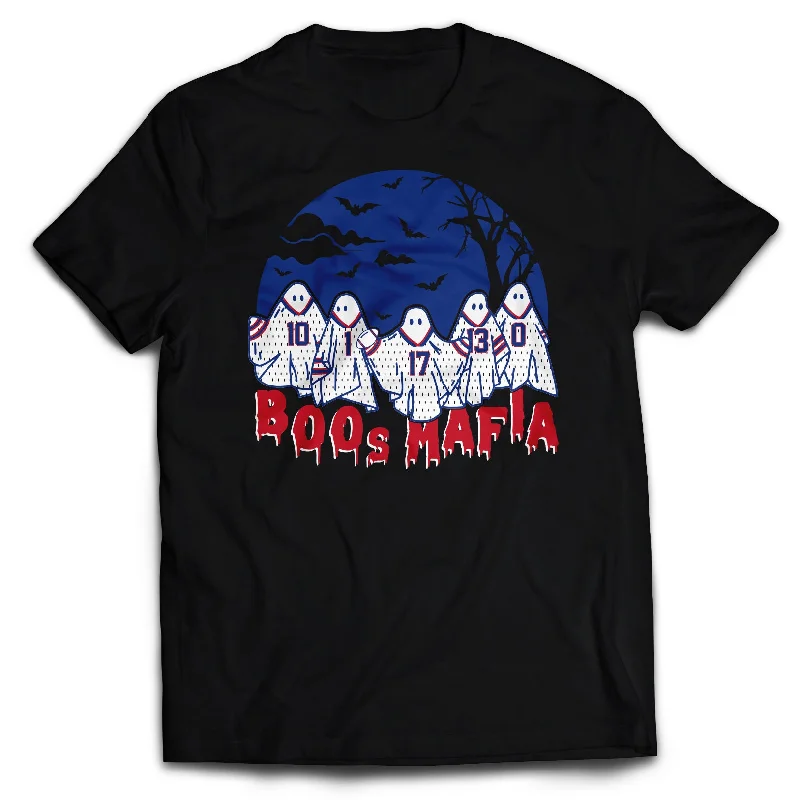 Crop Top Women T Shirt to Pair with High - Waisted BottomsBoos Mafia - Adult T-shirt - Black Crop Top Women T Shirt to Pair with High - Waisted BottomsBoos Mafia - Adult T-shirt - Black