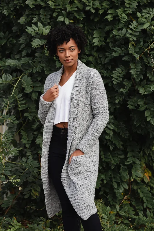 Split - Hem Women's Linen Blend Sweaters for SpringSweater Weather Cardi