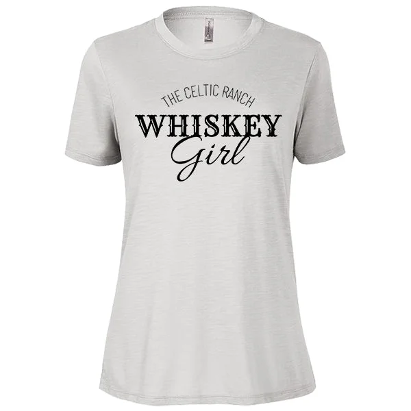 The Celtic Ranch Whiskey Girl Slub Short Sleeve Crew Neck