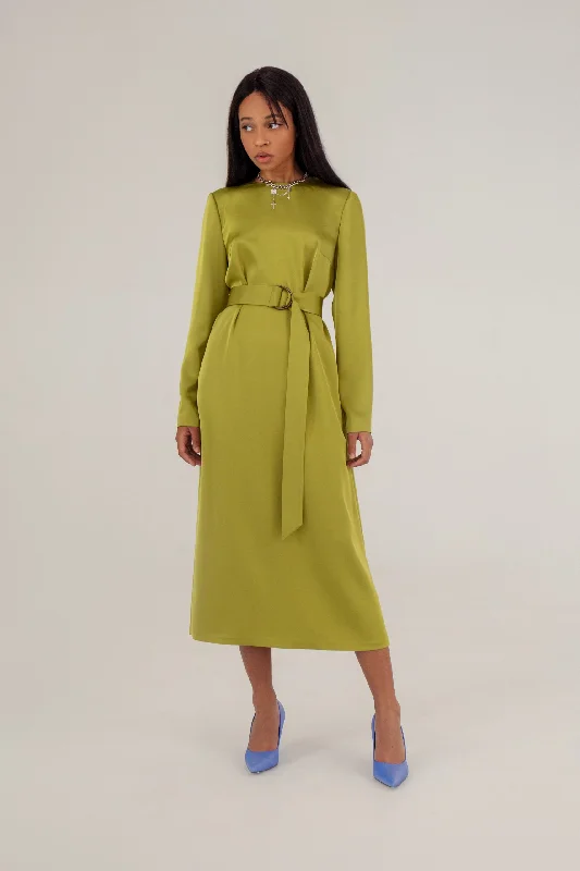 Cowl Neck Women's Cashmere Blend Sweater Dresses for WinterVikisews Odette Dress
