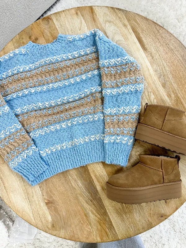 Mock Neck Women's Alpaca Wool Sweaters in Earth TonesWinter Lodge Sweater