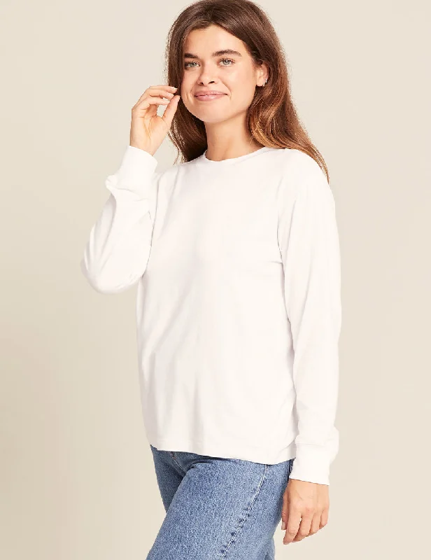 Women's Classic Long Sleeve T-Shirt - White