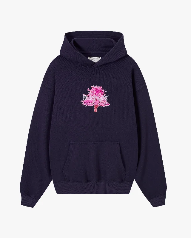 FLEUR DE CERISIER HOOD NAVY