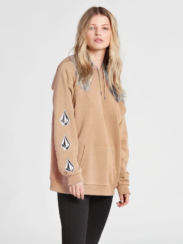 Women's trench coats with a removable belt for customizable stylingIconic Stone Hoodie - Hazelnut Women's trench coats with a removable belt for customizable stylingIconic Stone Hoodie - Hazelnut