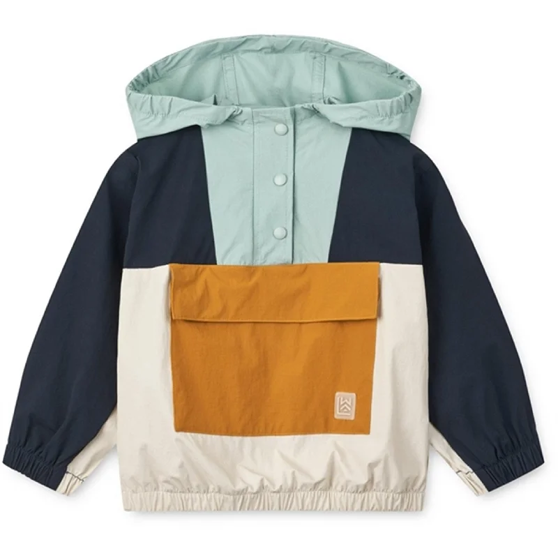 Liewood Classic Navy Multi Mix Mone Windbreaker Jacket