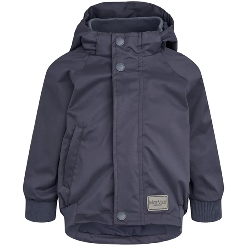 Women's military - style jackets with epaulets for a tough and fashionable appearanceMarMar Jacket Olio Blue Technical Summer Outerwear Women's military - style jackets with epaulets for a tough and fashionable appearanceMarMar Jacket Olio Blue Technical Summer Outerwear
