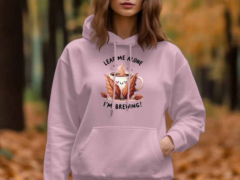 Leaf me Alone Organic Organic Cotton Hoodie