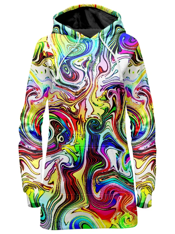 Swirly Gig Hoodie Dress