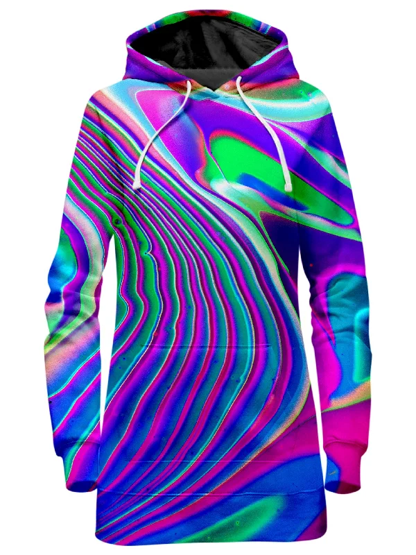Women's oversized cropped hoodie with drawstrings for a trendy lookTangerine Dream Hoodie Dress Women's oversized cropped hoodie with drawstrings for a trendy lookTangerine Dream Hoodie Dress
