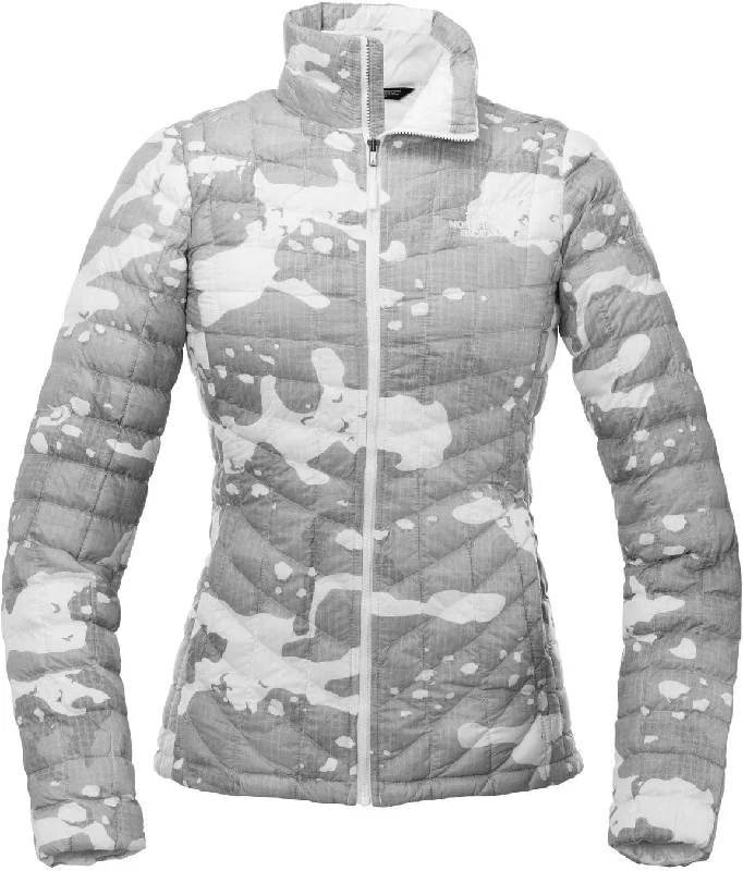 TNF White Woodchip Print