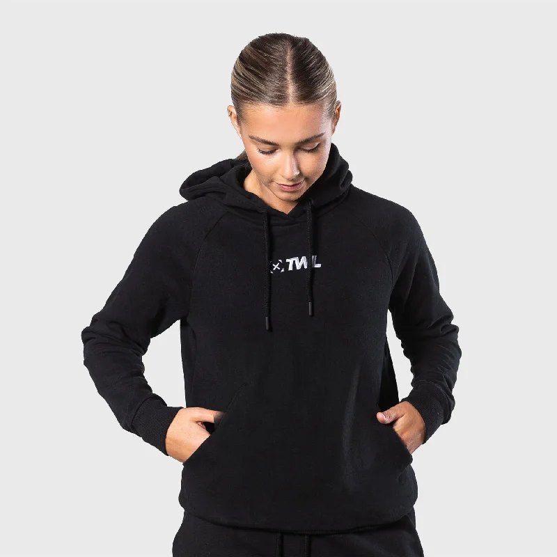 TWL - WOMENS REFORM OVERHEAD HOODIE - BLACK