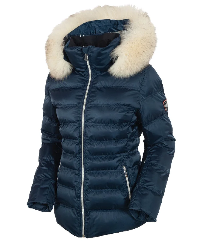 Women's long - length wool blend jackets for a warm and stylish winter lookWomen's Fiona Waterproof Quilted Stretch Jacket With Removable Fur Ruff Women's long - length wool blend jackets for a warm and stylish winter lookWomen's Fiona Waterproof Quilted Stretch Jacket With Removable Fur Ruff