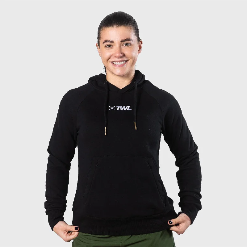 TWL - WOMEN'S APACHE OVERHEAD HOODIE - BLACK