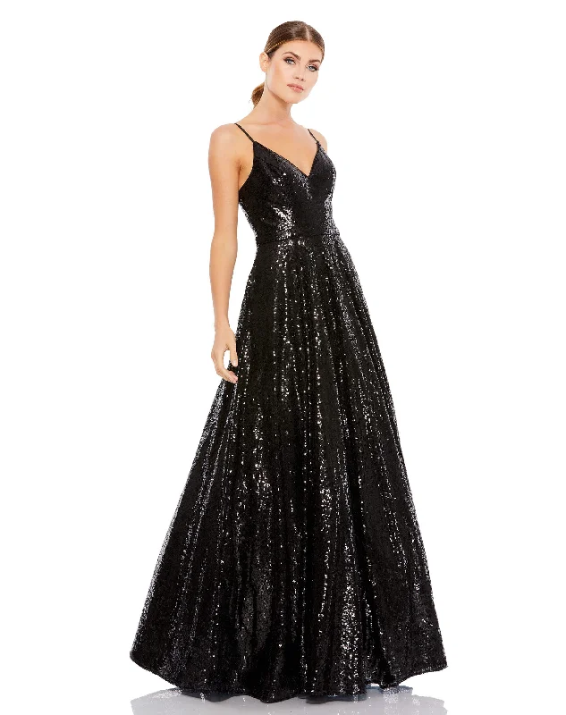 Wrap - Style Women Dress with Adjustable Fit for All Body Types Wrap - Style Women Dress with Adjustable Fit for All Body Types Sequined Classic Sleeveless V Neck Ballgown Wrap - Style Women Dress with Adjustable Fit for All Body Types Wrap - Style Women Dress with Adjustable Fit for All Body Types Sequined Classic Sleeveless V Neck Ballgown