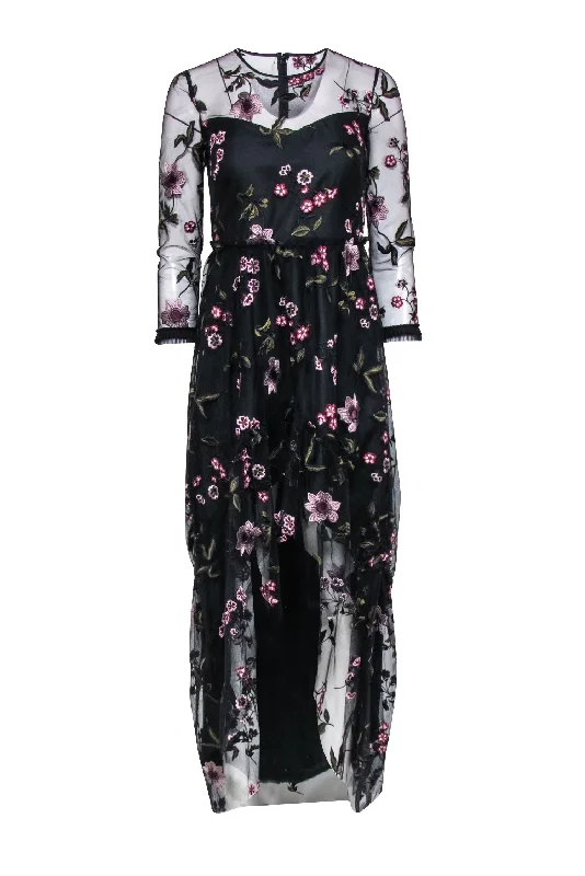 Little Black Women Dress with Sequins for a Glamorous Night Out Little Black Women Dress with Sequins for a Glamorous Night Out Shoshanna - Black Mesh Formal Dress w/ Pink Floral Embroidery Sz 2 Little Black Women Dress with Sequins for a Glamorous Night Out Little Black Women Dress with Sequins for a Glamorous Night Out Shoshanna - Black Mesh Formal Dress w/ Pink Floral Embroidery Sz 2