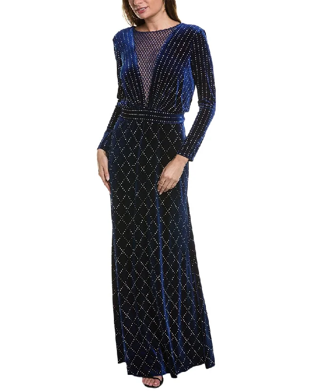 Wrap - Style Women Dress with Adjustable Fit for All Body Types Wrap - Style Women Dress with Adjustable Fit for All Body Types Tadashi Shoji Velvet Gown Wrap - Style Women Dress with Adjustable Fit for All Body Types Wrap - Style Women Dress with Adjustable Fit for All Body Types Tadashi Shoji Velvet Gown