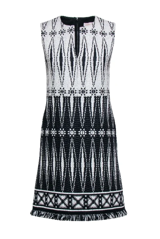 Plus Size Women Dress with a Flattering A - Line Cut for Comfort and Style Plus Size Women Dress with a Flattering A - Line Cut for Comfort and Style Tory Burch - Black & Ivory Geometric Woven Sheath Dress Sz 2 Plus Size Women Dress with a Flattering A - Line Cut for Comfort and Style Plus Size Women Dress with a Flattering A - Line Cut for Comfort and Style Tory Burch - Black & Ivory Geometric Woven Sheath Dress Sz 2