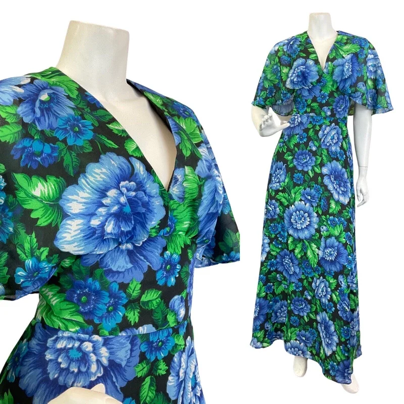 Lace - Embellished Women Dress for an Elegant and Sophisticated Appearance Lace - Embellished Women Dress for an Elegant and Sophisticated Appearance VINTAGE 60s 70s BLUE GREEN BLACK FLORAL CAPE SLEEVE SUMMER MAXI DRESS 10 12 Lace - Embellished Women Dress for an Elegant and Sophisticated Appearance Lace - Embellished Women Dress for an Elegant and Sophisticated Appearance VINTAGE 60s 70s BLUE GREEN BLACK FLORAL CAPE SLEEVE SUMMER MAXI DRESS 10 12