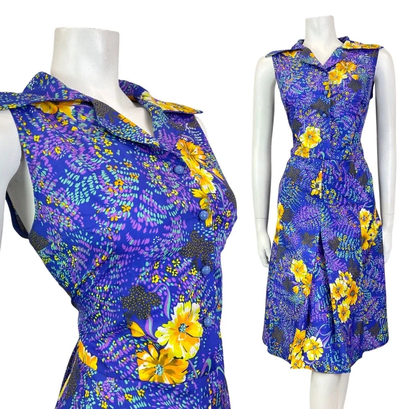 Maxi Women Dress with Floral Print for a Bohemian Vibe Maxi Women Dress with Floral Print for a Bohemian Vibe VINTAGE 60s 70s BLUE PURPLE YELLOW FLORAL DAGGER COLLAR SHIRT DRESS 12 14 Maxi Women Dress with Floral Print for a Bohemian Vibe Maxi Women Dress with Floral Print for a Bohemian Vibe VINTAGE 60s 70s BLUE PURPLE YELLOW FLORAL DAGGER COLLAR SHIRT DRESS 12 14