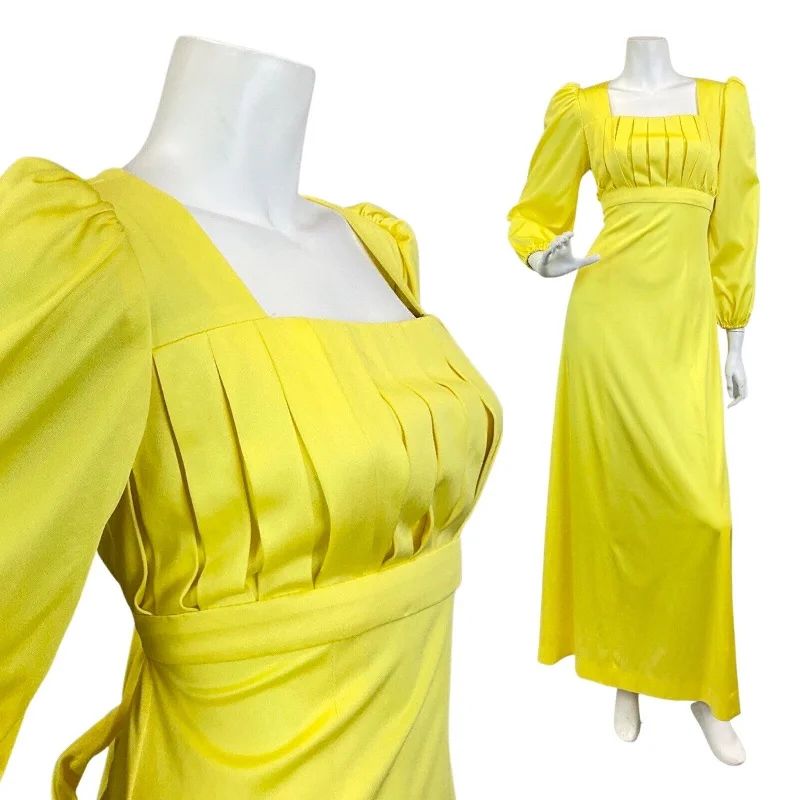Long - Sleeve Women Dress in Velvet for a Luxurious Winter Look Long - Sleeve Women Dress in Velvet for a Luxurious Winter Look VINTAGE 60s 70s LEMON YELLOW EMPIRE LINE BOHO PRAIRIE SUMMER MAXI DRESS 8 10 Long - Sleeve Women Dress in Velvet for a Luxurious Winter Look Long - Sleeve Women Dress in Velvet for a Luxurious Winter Look VINTAGE 60s 70s LEMON YELLOW EMPIRE LINE BOHO PRAIRIE SUMMER MAXI DRESS 8 10
