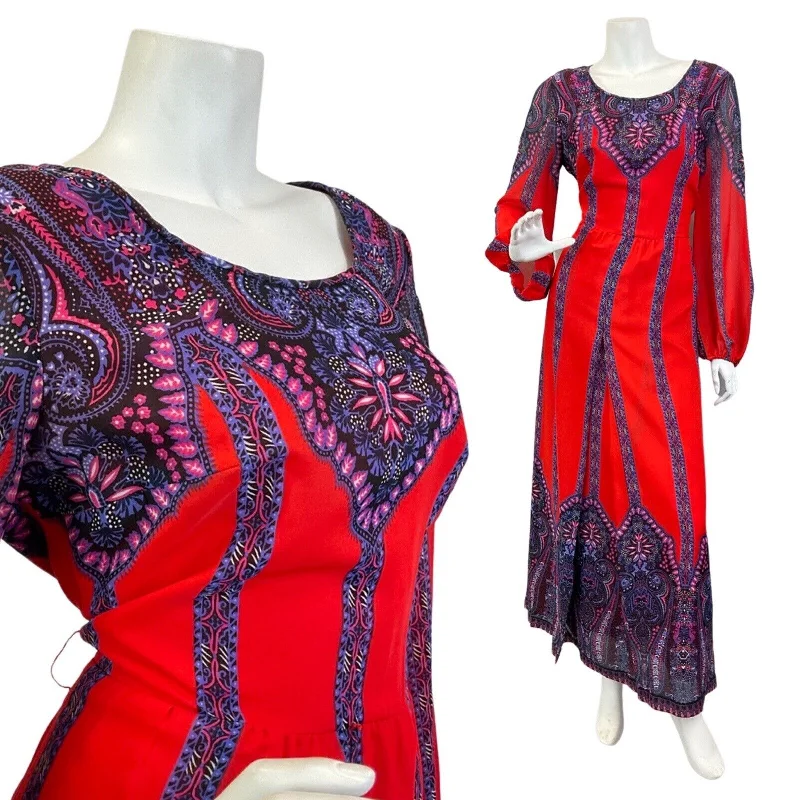 Halter Neck Women Dress to Show Off the Shoulders and Neckline Halter Neck Women Dress to Show Off the Shoulders and Neckline VINTAGE 60s 70s RED PURPLE BLACK FLORAL MANDALA BOHO FOLK MAXI DRESS 14 Halter Neck Women Dress to Show Off the Shoulders and Neckline Halter Neck Women Dress to Show Off the Shoulders and Neckline VINTAGE 60s 70s RED PURPLE BLACK FLORAL MANDALA BOHO FOLK MAXI DRESS 14
