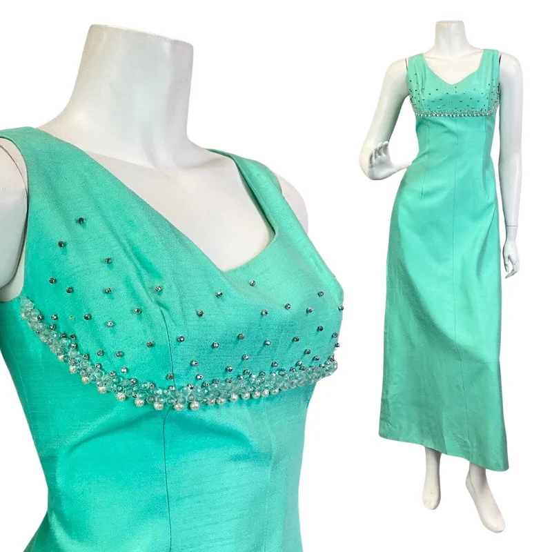 Pleated Women Dress with a Timeless and Elegant Texture Pleated Women Dress with a Timeless and Elegant Texture VTG 60s 70s MINT GREEN BEADED EMPIRE LINE REGENCY SLEEVELESS MAXI DRESS 8 10 Pleated Women Dress with a Timeless and Elegant Texture Pleated Women Dress with a Timeless and Elegant Texture VTG 60s 70s MINT GREEN BEADED EMPIRE LINE REGENCY SLEEVELESS MAXI DRESS 8 10