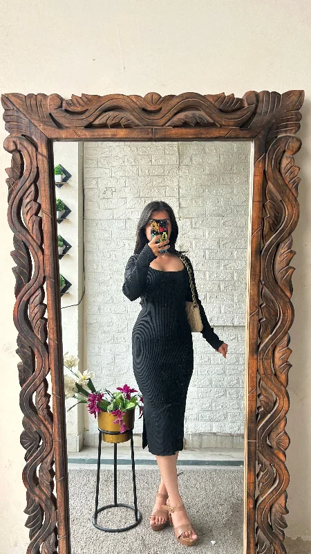 Maternity bodycon dress for expecting mothers​Black beauty 32-38 bust/l:42