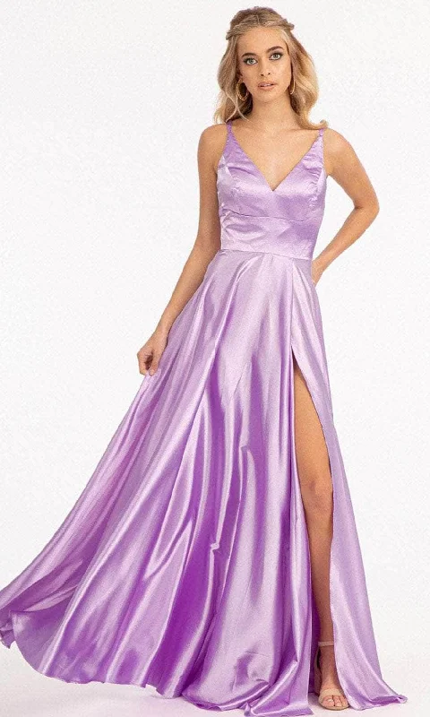 Wedding guest dresses with tiered skirts for a feminine lookElizabeth K GL1991 - Strappy High Slit Affordable Prom Dress Wedding guest dresses with tiered skirts for a feminine lookElizabeth K GL1991 - Strappy High Slit Affordable Prom Dress
