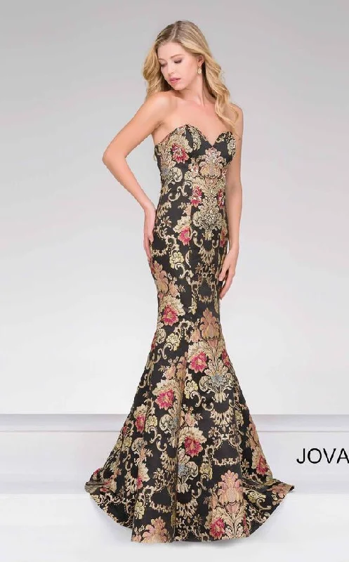Plus - size bodycon dress for a flattering fit​Jovani 48395 Long Formal Prom Dress