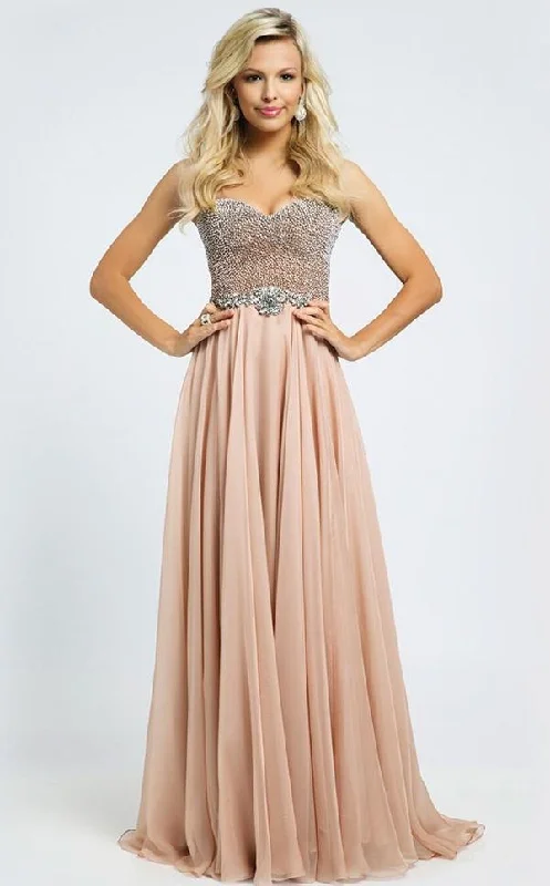 Bodycon dress for a music festival​Jovani 88908 Long Strapless Prom Dress