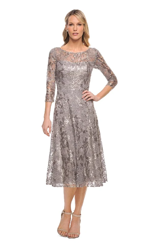 Cocktail dresses with a cut - out detail and a body - con fitLa Femme 29993 Dress