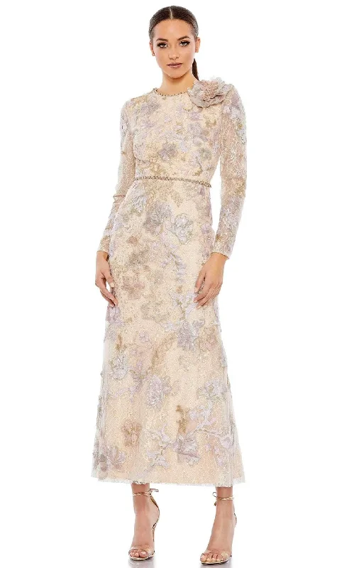 Long - cocktail dresses with a slit and a fitted bodiceMac Duggal 11329 - Long Sleeve Embellished High Neck Dress Long - cocktail dresses with a slit and a fitted bodiceMac Duggal 11329 - Long Sleeve Embellished High Neck Dress