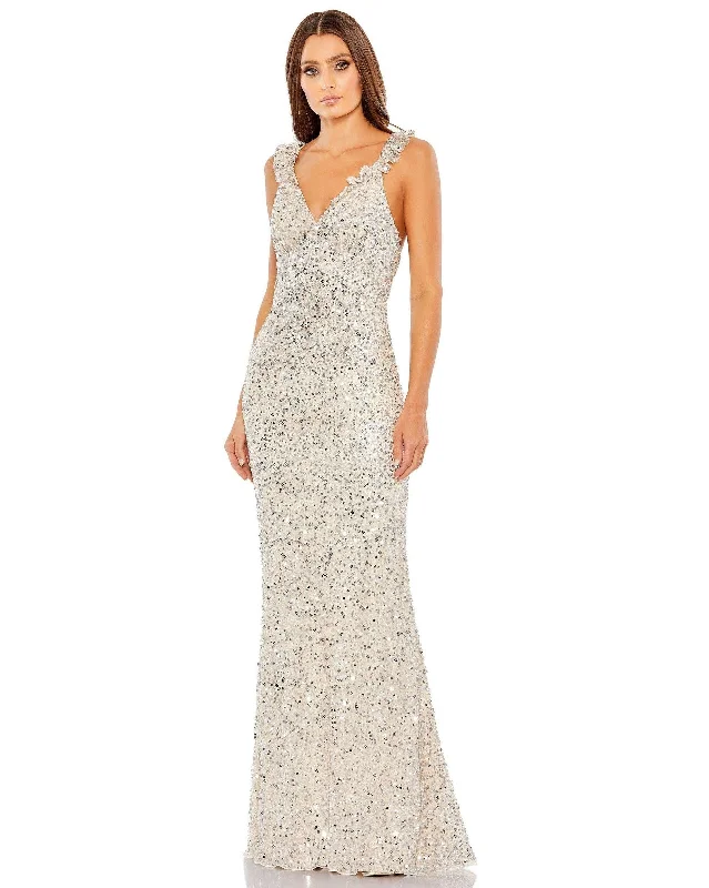Wedding guest dresses with tassel - adorned belts and A - line skirtsMac Duggal 5674 Prom Long Formal Trumpet Dress Wedding guest dresses with tassel - adorned belts and A - line skirtsMac Duggal 5674 Prom Long Formal Trumpet Dress
