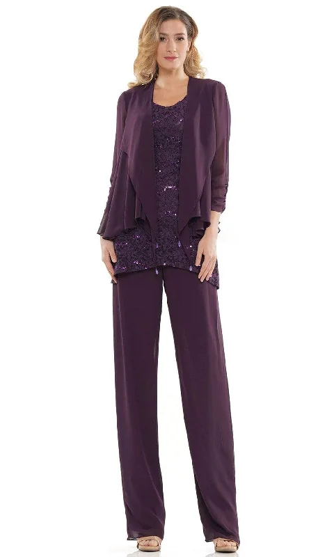 Maxi wedding guest dresses with floral prints for summer weddingsMarsoni by Colors - M303 Three-Piece Chiffon Lace Pantsuit Maxi wedding guest dresses with floral prints for summer weddingsMarsoni by Colors - M303 Three-Piece Chiffon Lace Pantsuit