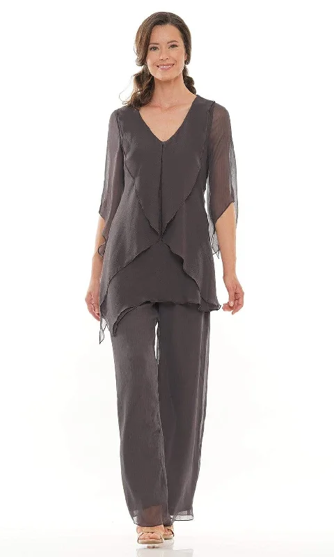 Polka - dot - printed wedding guest dresses with short sleevesMarsoni by Colors - M308 V-Neck Half Sleeves Pantsuit Polka - dot - printed wedding guest dresses with short sleevesMarsoni by Colors - M308 V-Neck Half Sleeves Pantsuit