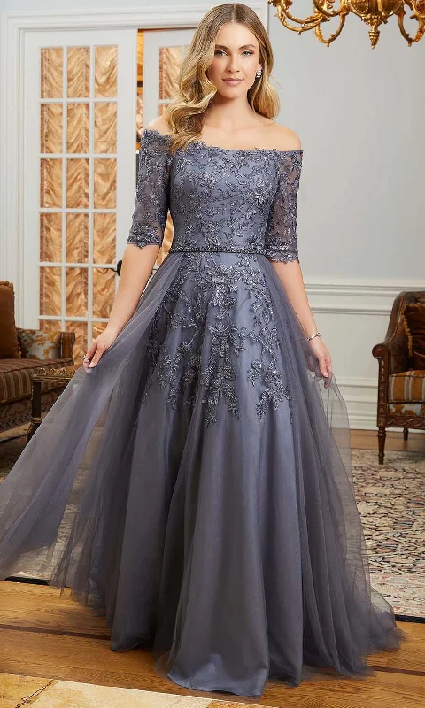 MGNY By Mori Lee 72834 - Sequin Embroidered Evening Gown