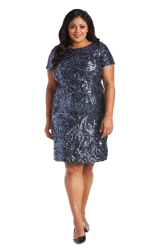 Sequined wedding guest dresses for an evening weddingR&M Richards 5051W Short Mother Of The Bride Dress Sale Sequined wedding guest dresses for an evening weddingR&M Richards 5051W Short Mother Of The Bride Dress Sale