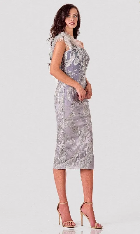 One - shoulder cocktail dresses in emerald green for a bold statementTerani Couture 2111C4557 - Feathered Strap Asymmetric Cocktail Dress One - shoulder cocktail dresses in emerald green for a bold statementTerani Couture 2111C4557 - Feathered Strap Asymmetric Cocktail Dress