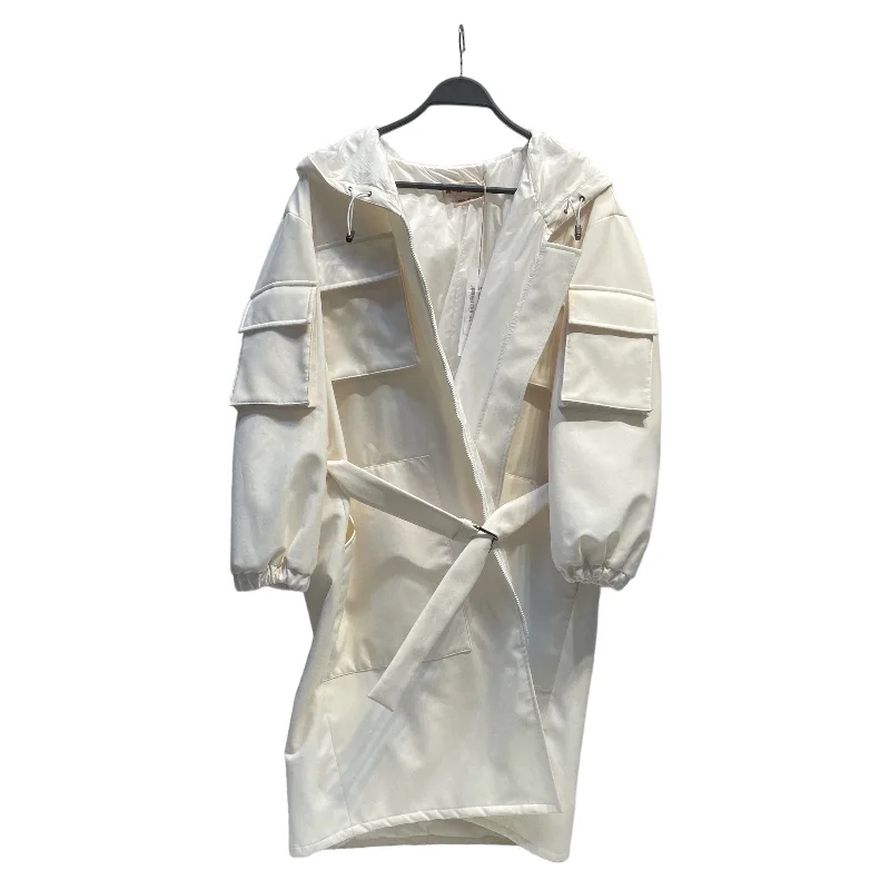 Checkered women's wool coats in a classic pattern for a timeless styleMARNI/Coat/S/Polyester/CRM/ Checkered women's wool coats in a classic pattern for a timeless styleMARNI/Coat/S/Polyester/CRM/