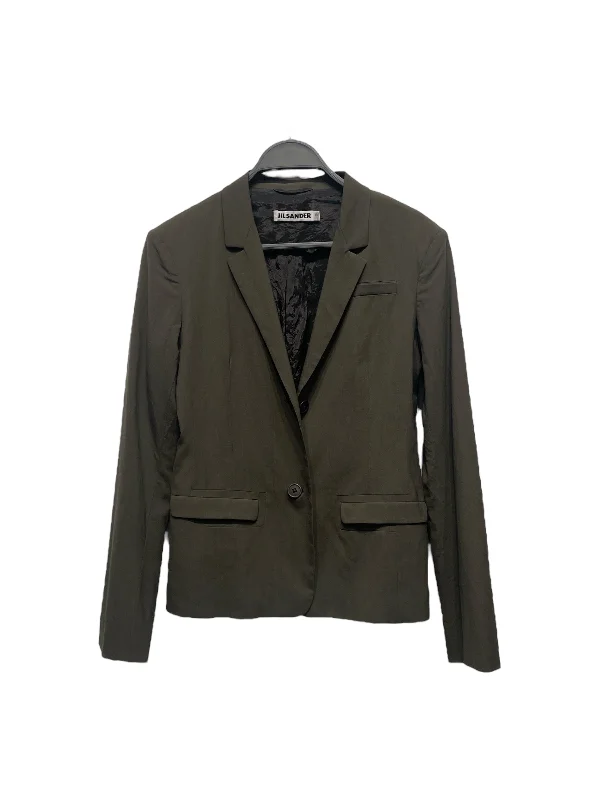 Plus size women's wool blend coats for a warm and stylish winterJIL SANDER/Jacket/34/Cotton/GRY/ Plus size women's wool blend coats for a warm and stylish winterJIL SANDER/Jacket/34/Cotton/GRY/