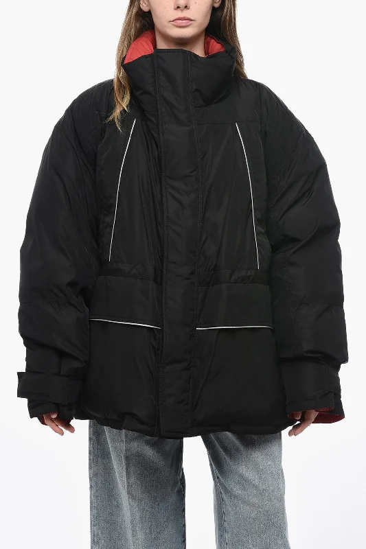 Women's faux fur coats in bright colors for a bold fashion statementBalenciaga added Jacket With Reflective Details Women's faux fur coats in bright colors for a bold fashion statementBalenciaga added Jacket With Reflective Details