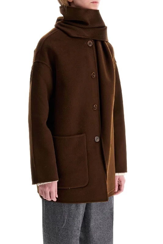 Women's cropped leather coats with silver studs for an edgy lookDynamis Studio 'antwerp Coat With Built-In Women's cropped leather coats with silver studs for an edgy lookDynamis Studio 'antwerp Coat With Built-In