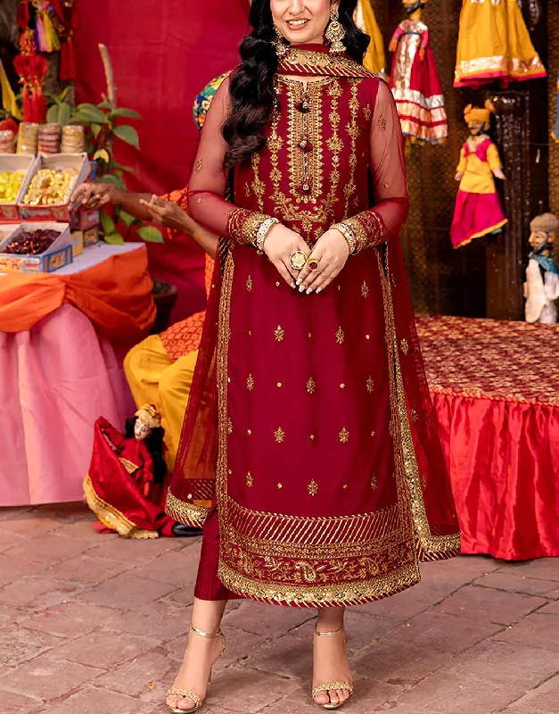 Party dresses with a leatherette material for a tough and stylish appearanceElegant Embroidered Fancy Chiffon Party Wear Dress 2024 (DZ17541) Party dresses with a leatherette material for a tough and stylish appearanceElegant Embroidered Fancy Chiffon Party Wear Dress 2024 (DZ17541)