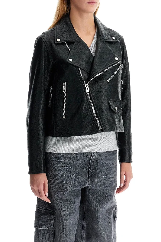 Checkered women's wool coats in a classic pattern for a timeless styleIvy Oak Lenny Sue Leather Biker Jacket Checkered women's wool coats in a classic pattern for a timeless styleIvy Oak Lenny Sue Leather Biker Jacket